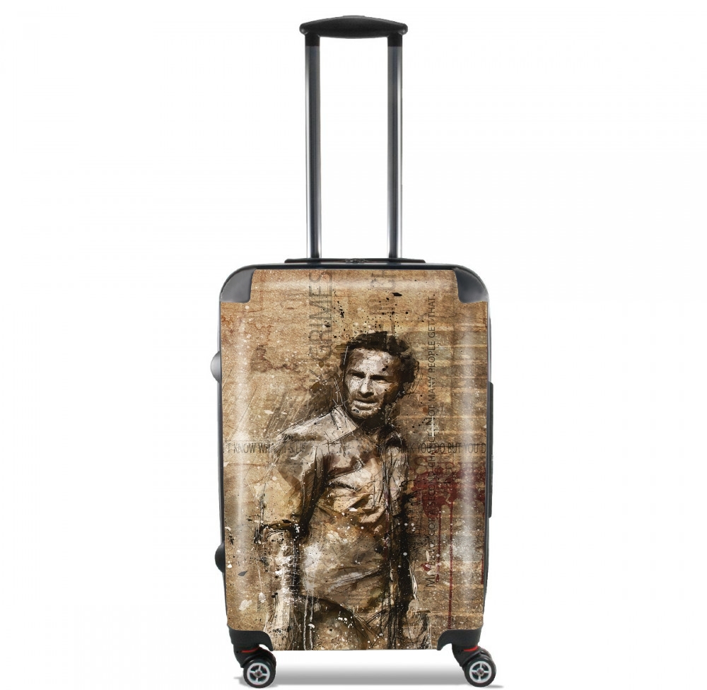 Valise trolley bagage L pour Grunge Rick Grimes Twd