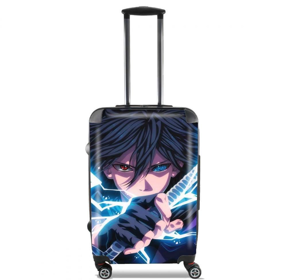 Valise trolley bagage L pour Sasuke Sharingan Rinnegan Amaterasu Fan Art