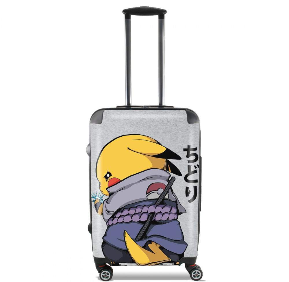 Valise trolley bagage L pour Sasuke x Pikachu