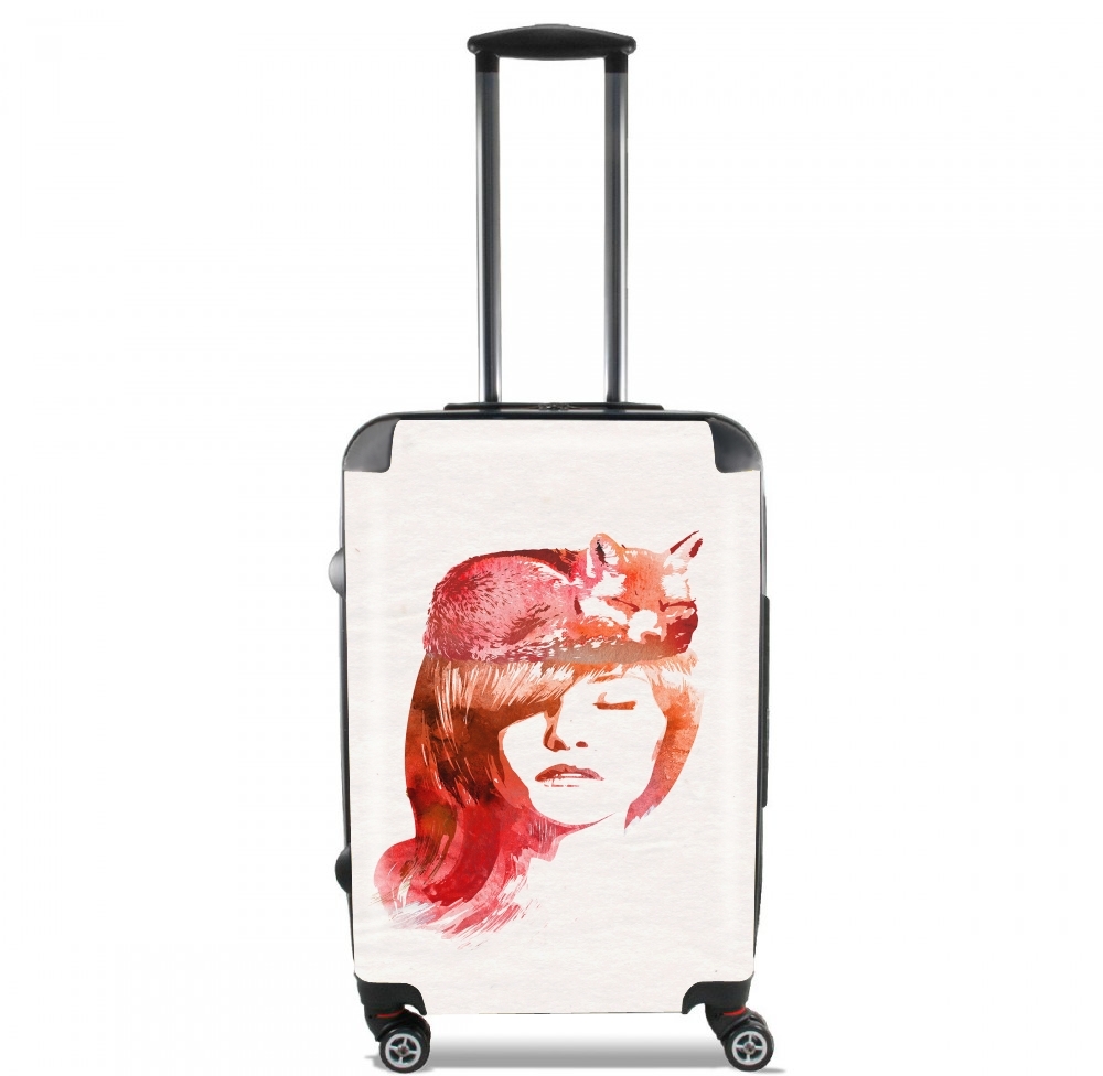 Valise trolley bagage L pour Sleeping Fox