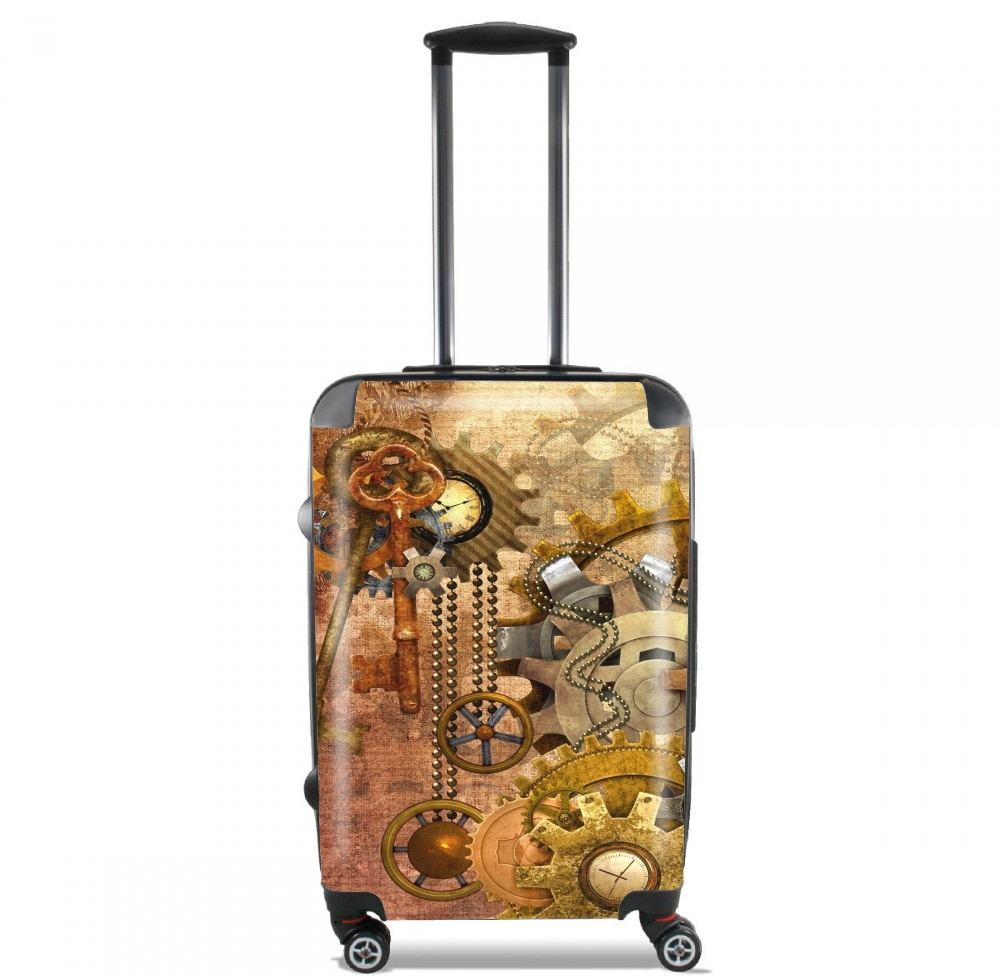 Valise trolley bagage L pour steampunk