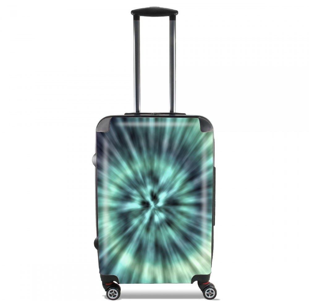 Valise trolley bagage L pour TIE DYE - GREEN AND BLUE
