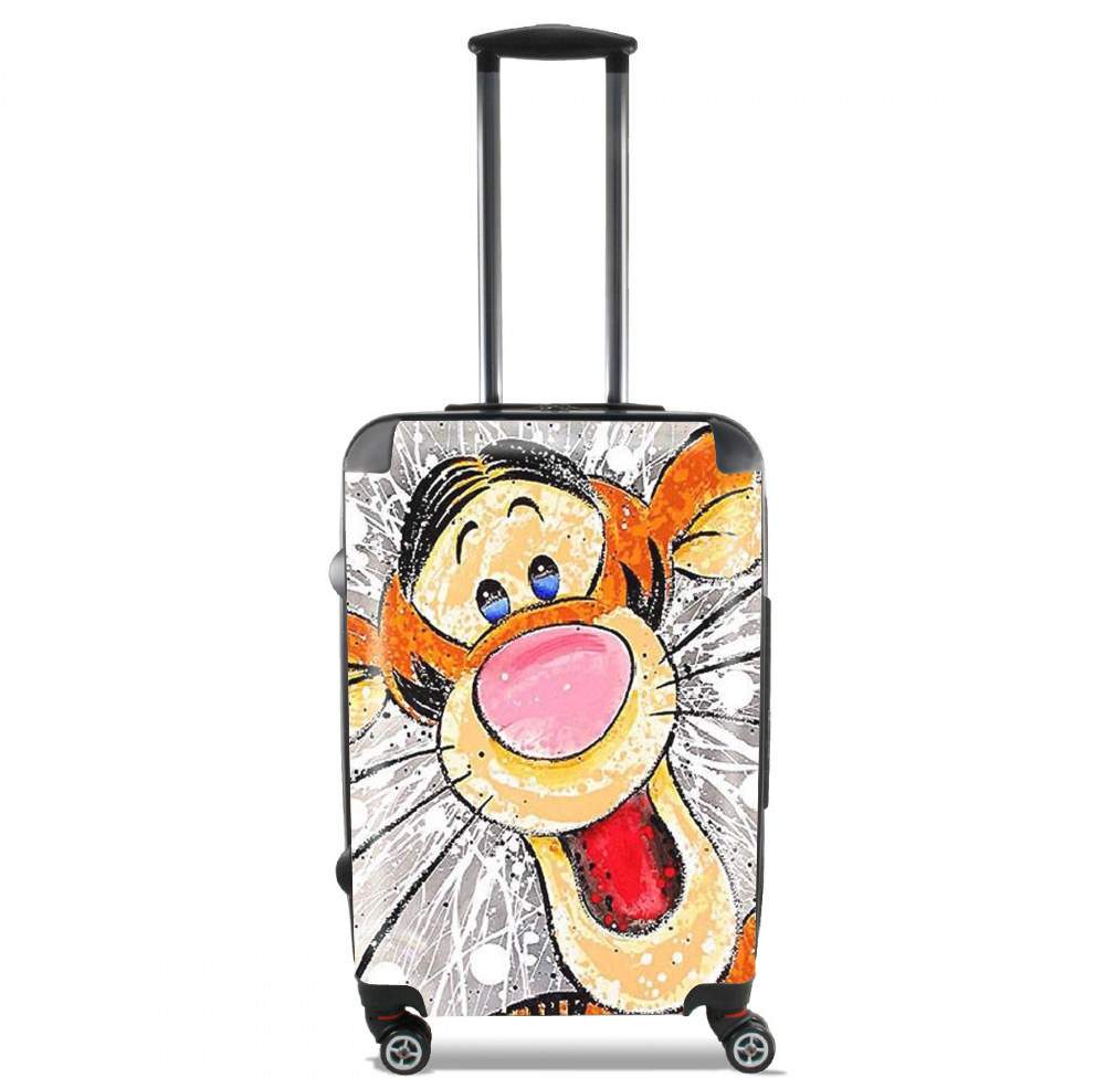 Valise trolley bagage L pour Trigrou Abstract Art