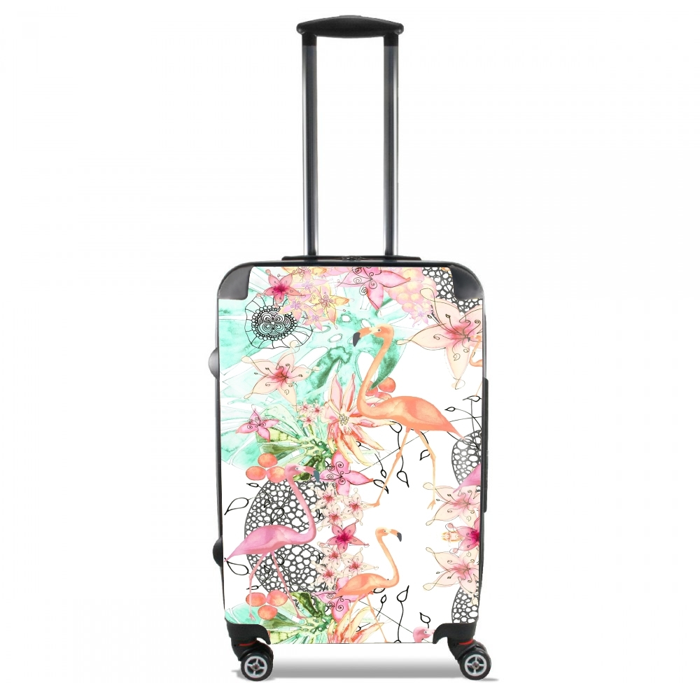 Valise trolley bagage L pour TROPICAL FFLAMINGO
