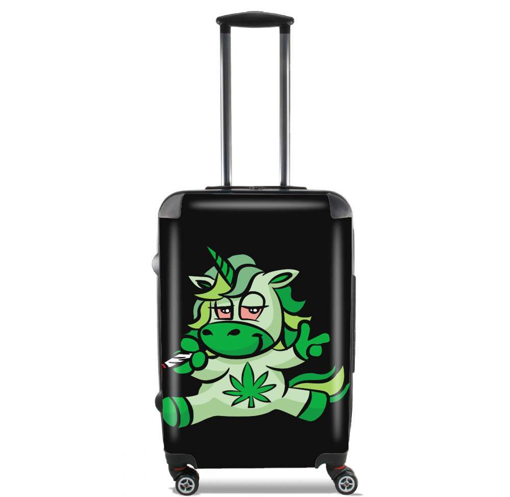 Valise trolley bagage L pour Unicorn weed