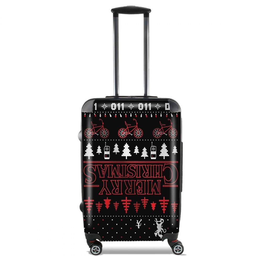 Valise trolley bagage L pour Upside Down Merry Christmas