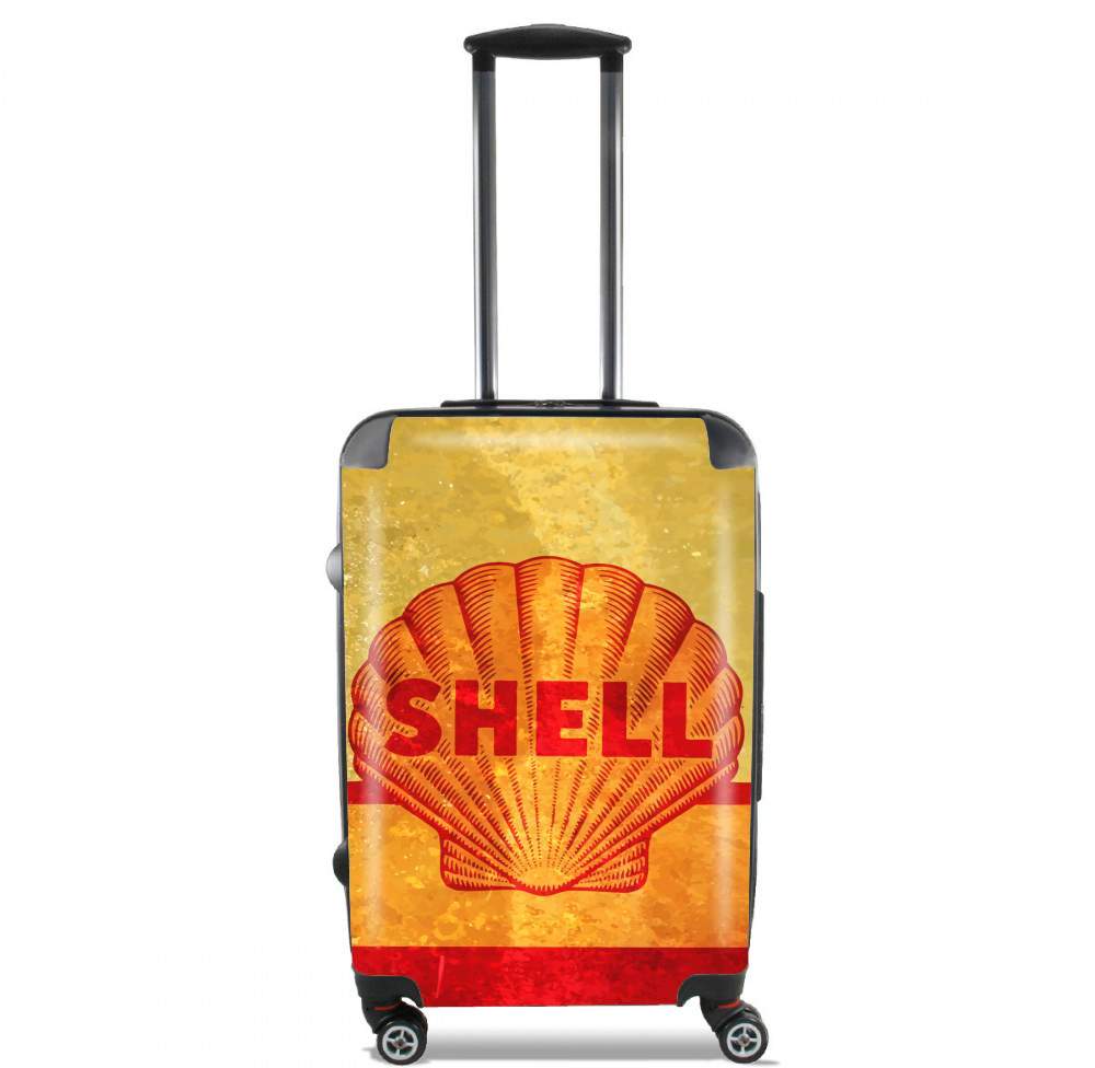 Valise trolley bagage L pour Vintage Gas Station Shell