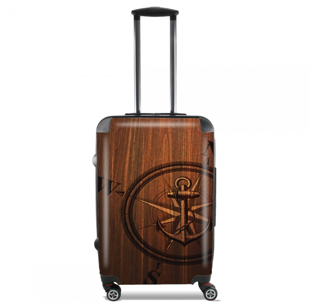 Valise trolley bagage L pour Wooden Anchor