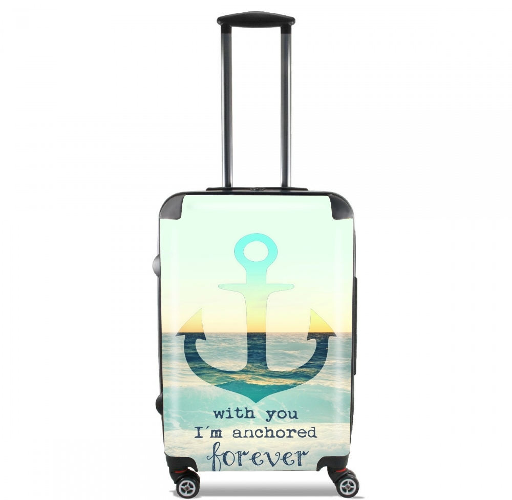 Valise trolley bagage XL pour Ton Ancre pour toujours