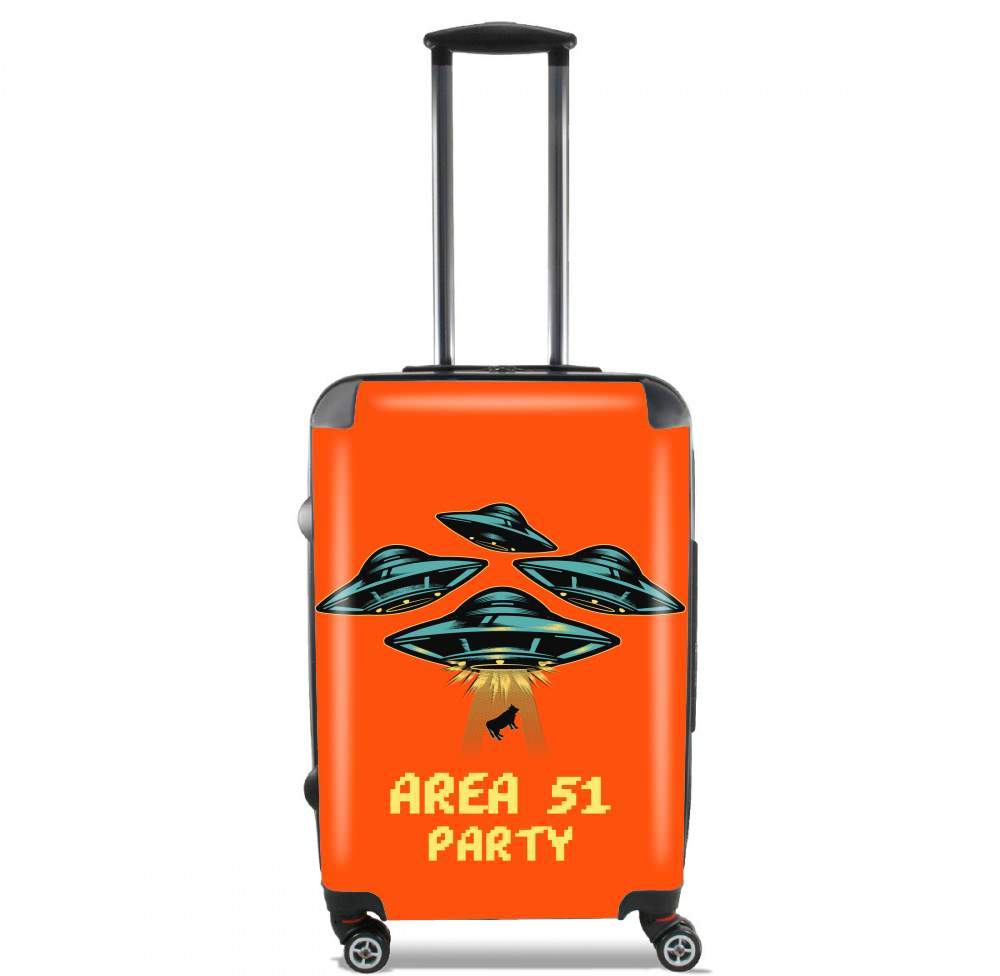 Valise trolley bagage XL pour Area 51 Alien Party