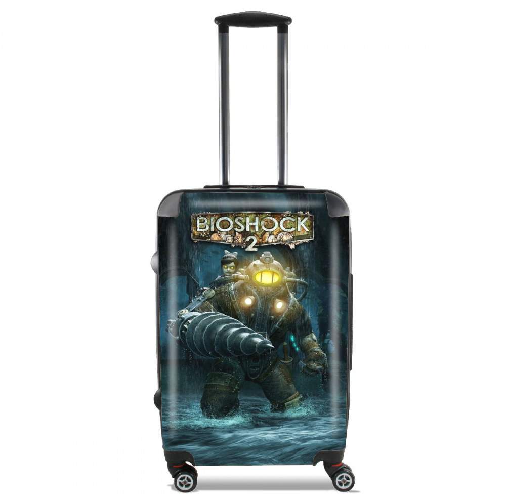 Valise trolley bagage XL pour Big Daddy x Rosie Bioshock Art
