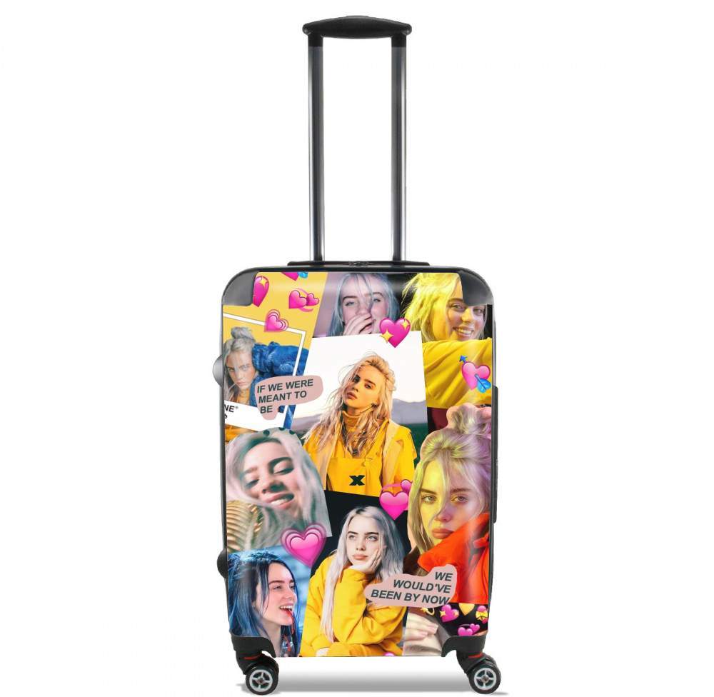 Valise trolley bagage XL pour billie eilish collage