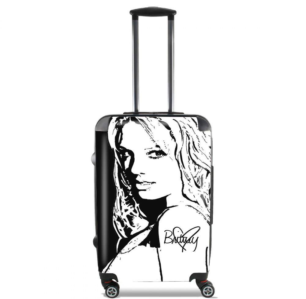 Valise trolley bagage XL pour Britney Tribute Signature