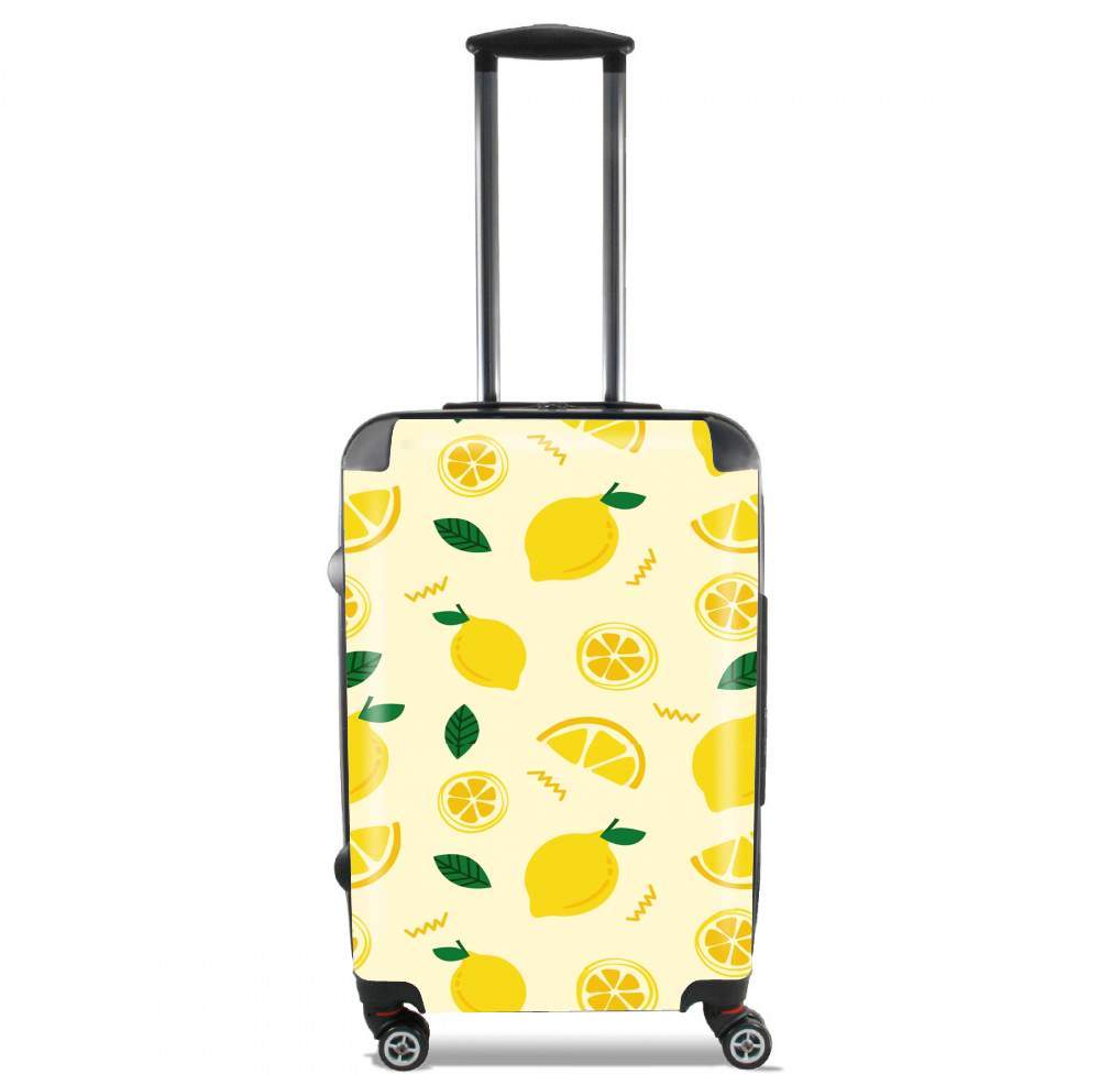 Valise trolley bagage XL pour Citron été