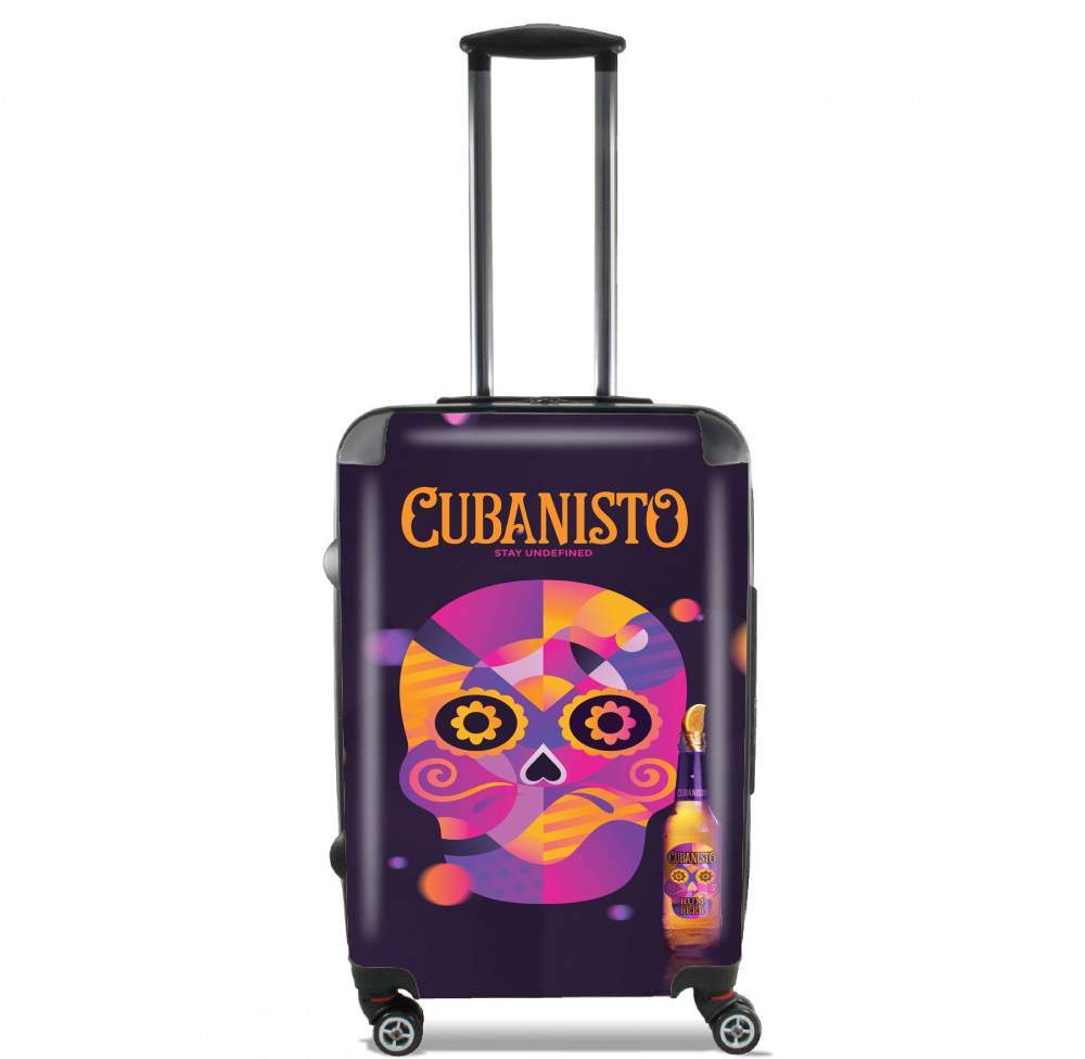 Valise trolley bagage XL pour Cubanisto calavera