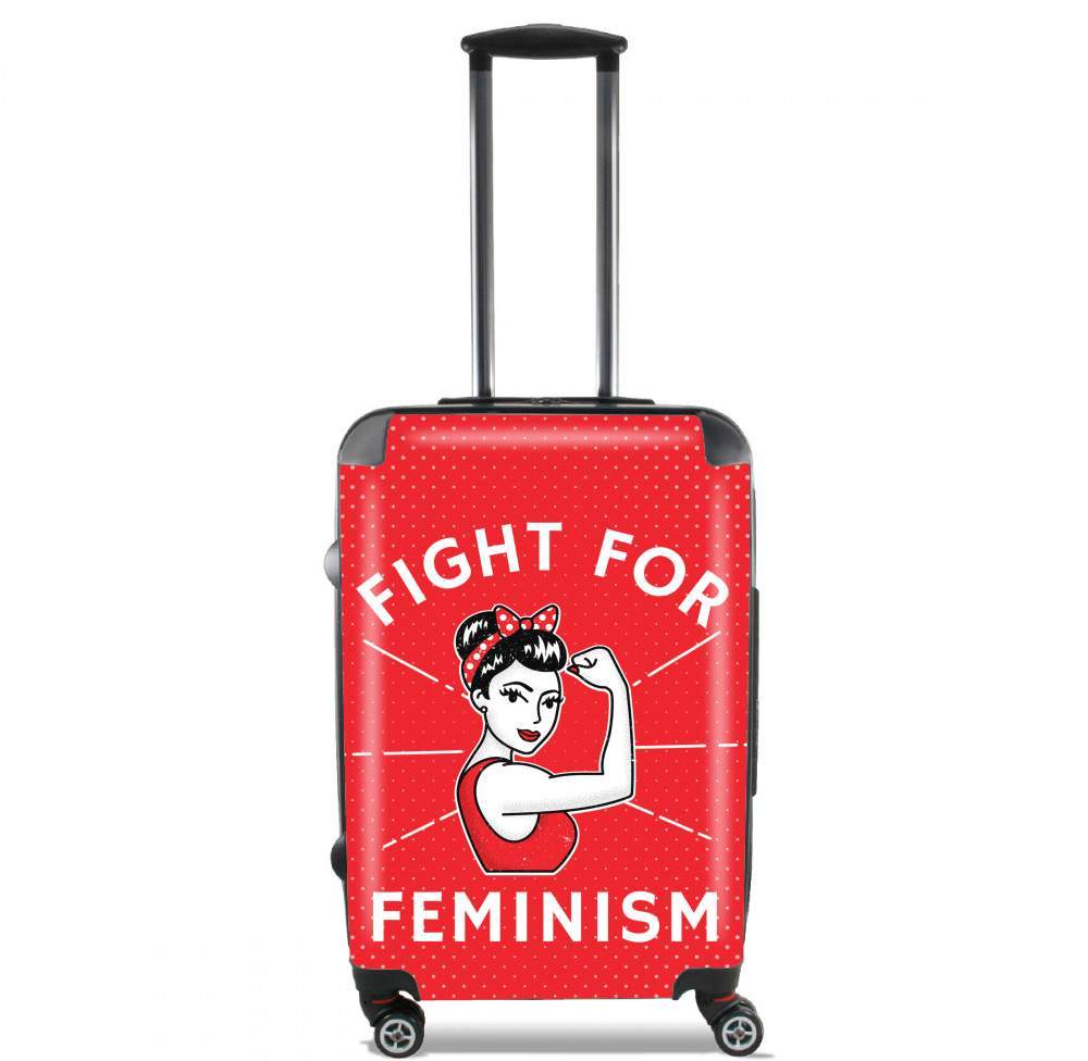 Valise trolley bagage XL pour Fight for feminism