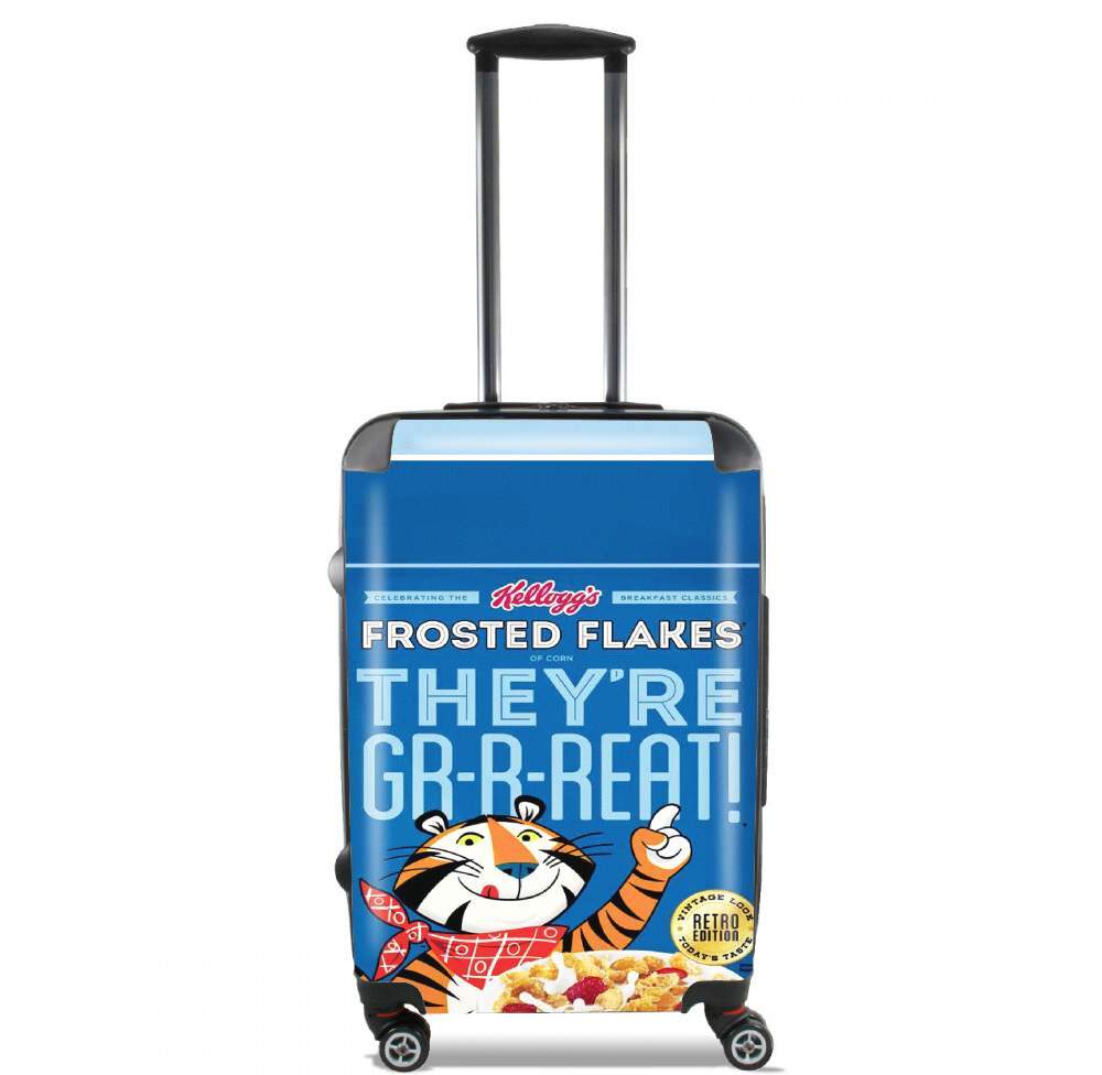 Valise trolley bagage XL pour Food Frosted Flakes