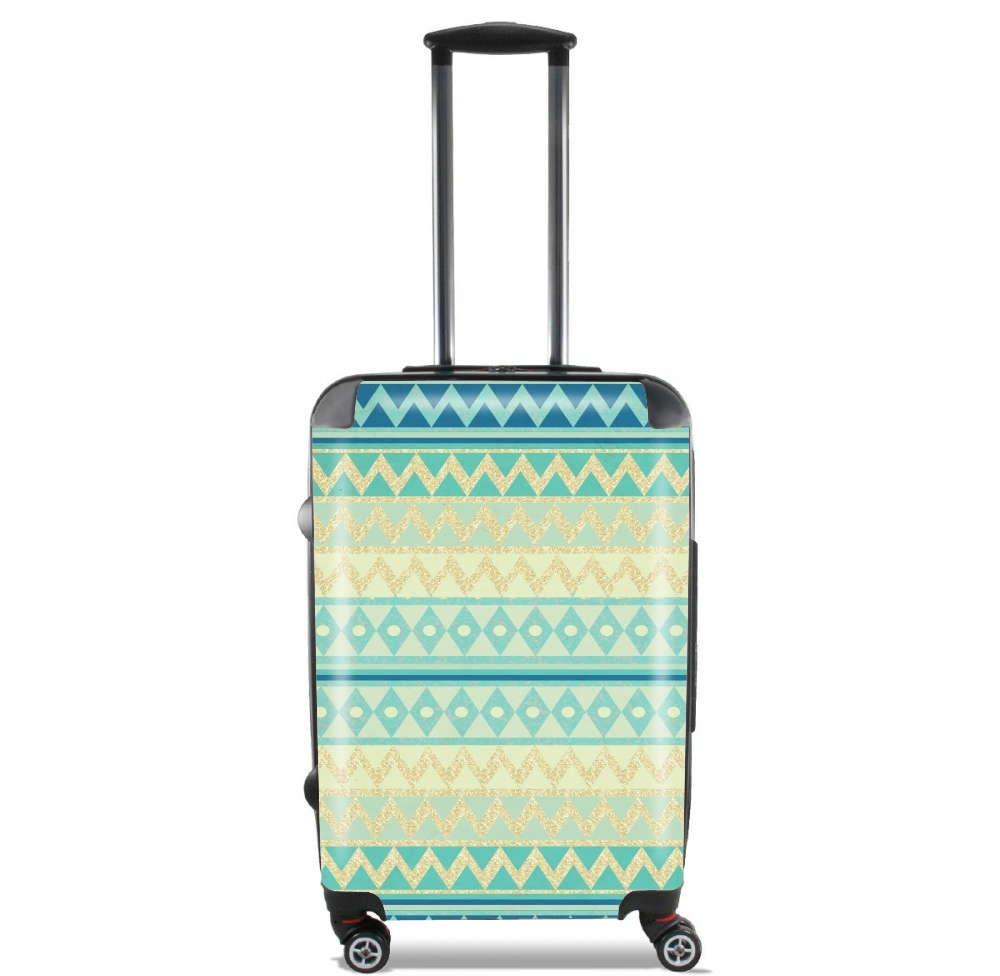 Valise trolley bagage XL pour Glitter Chevron