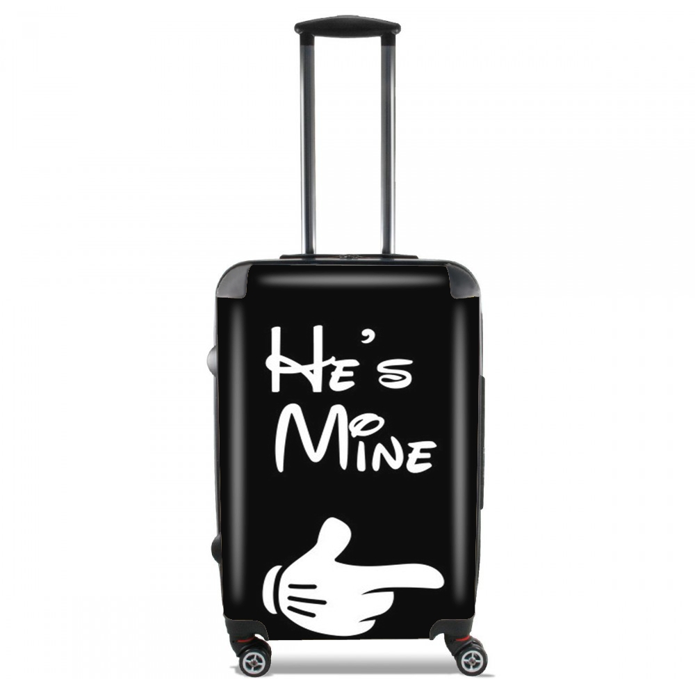 Valise trolley bagage XL pour Il est à moi - He's mine - in love