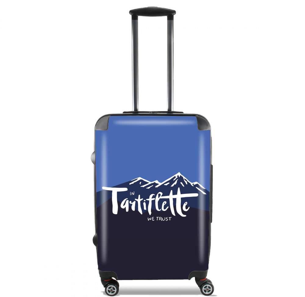 Valise trolley bagage XL pour in tartiflette we trust