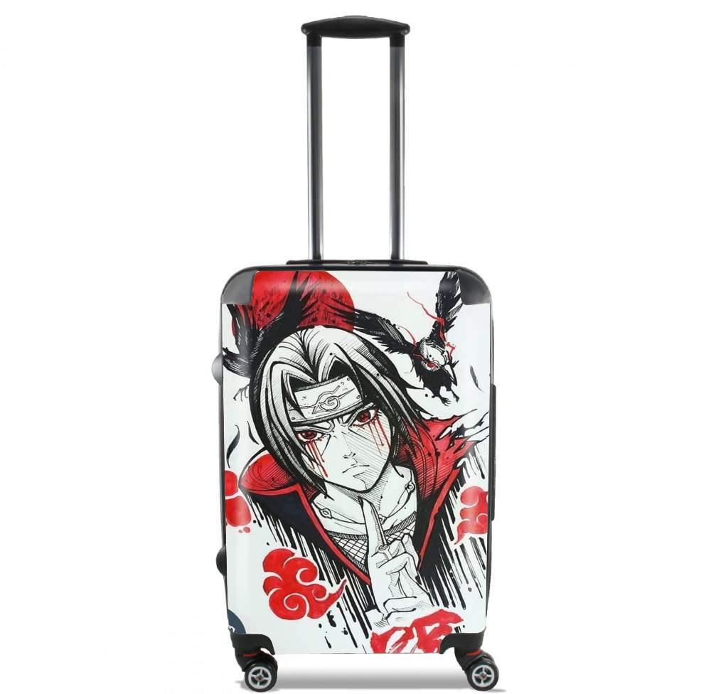 Valise trolley bagage XL pour Itachi Blood Eyes Raven Akatsuki