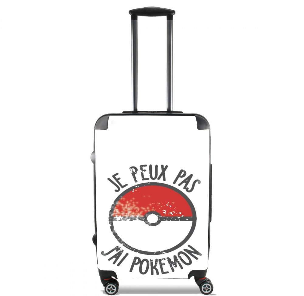 Valise trolley bagage XL pour Je peux pas j ai Pokemon