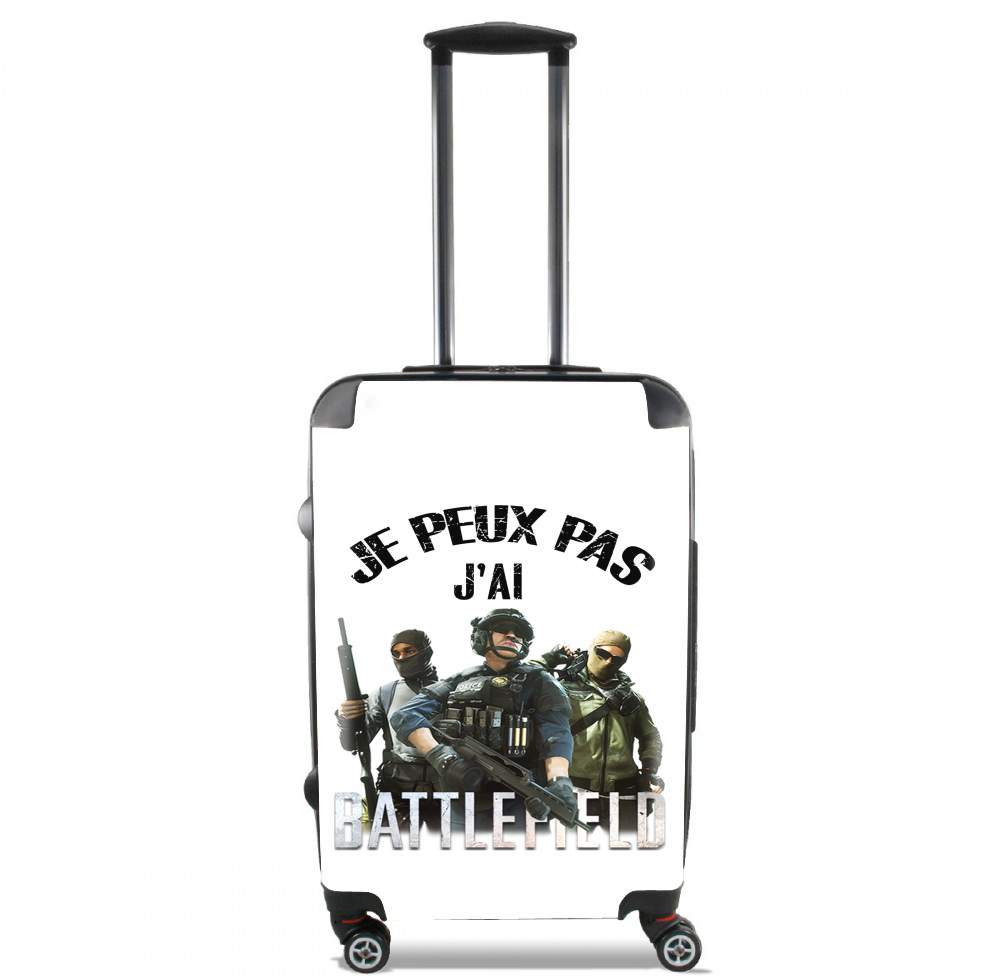Valise trolley bagage XL pour Je peux pas j'ai battlefield