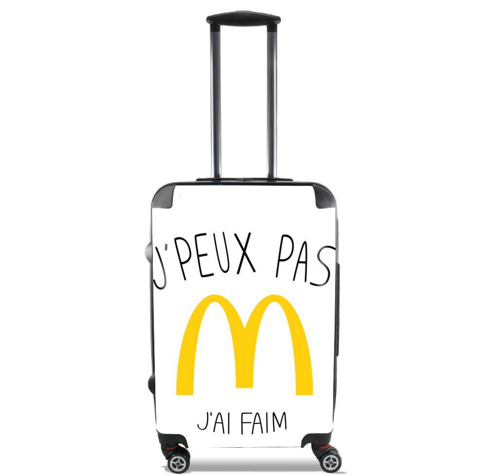 Valise trolley bagage XL pour Je peux pas jai faim McDonalds