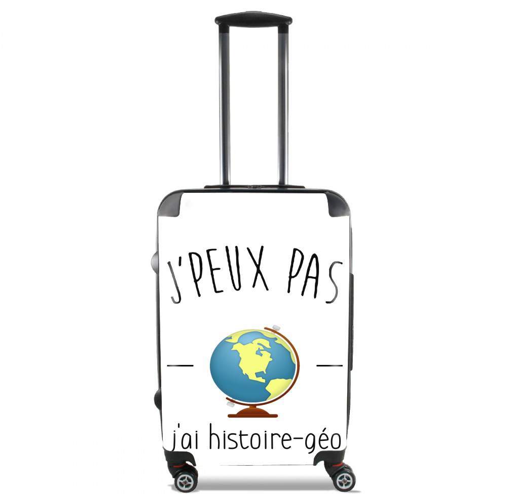 Valise trolley bagage XL pour Je peux pas j'ai histoire géographie