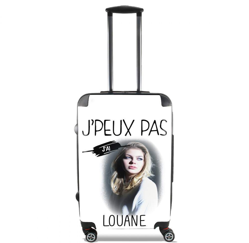 Valise trolley bagage XL pour Je peux pas j'ai Louane