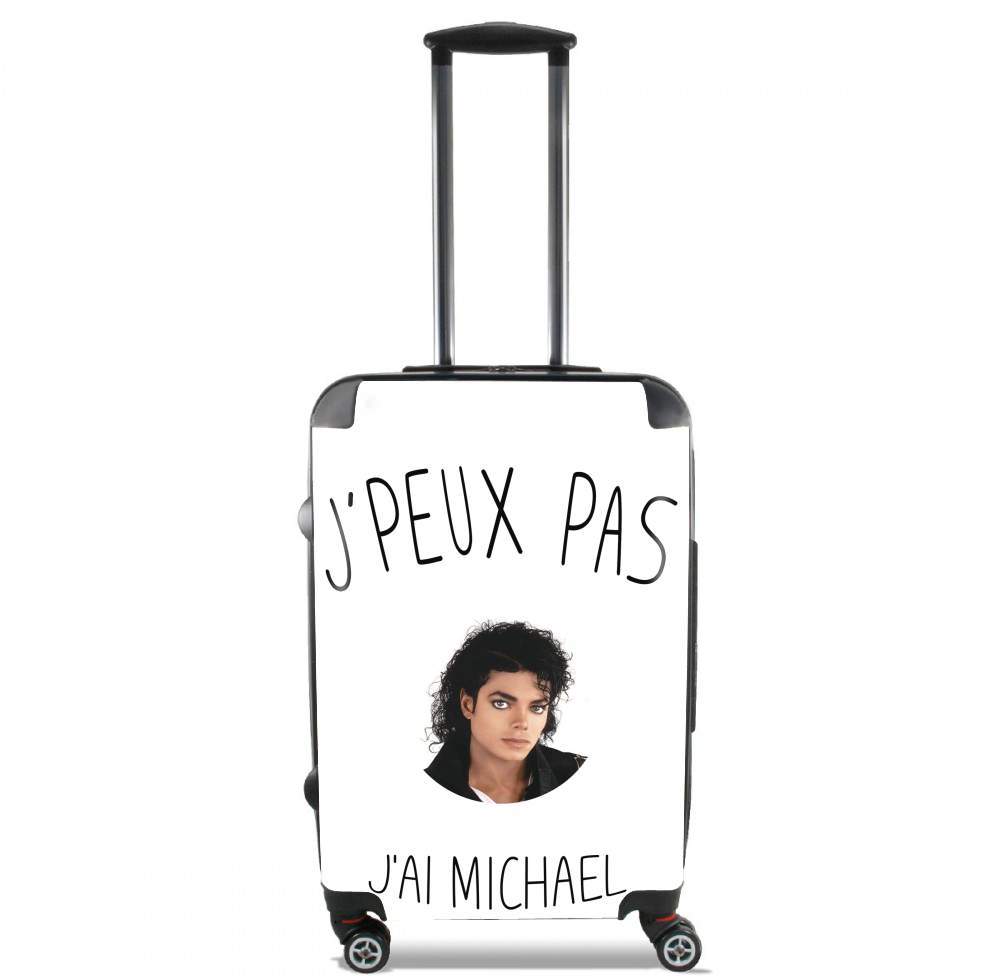 Valise trolley bagage XL pour Je peux pas j'ai Michael Jackson