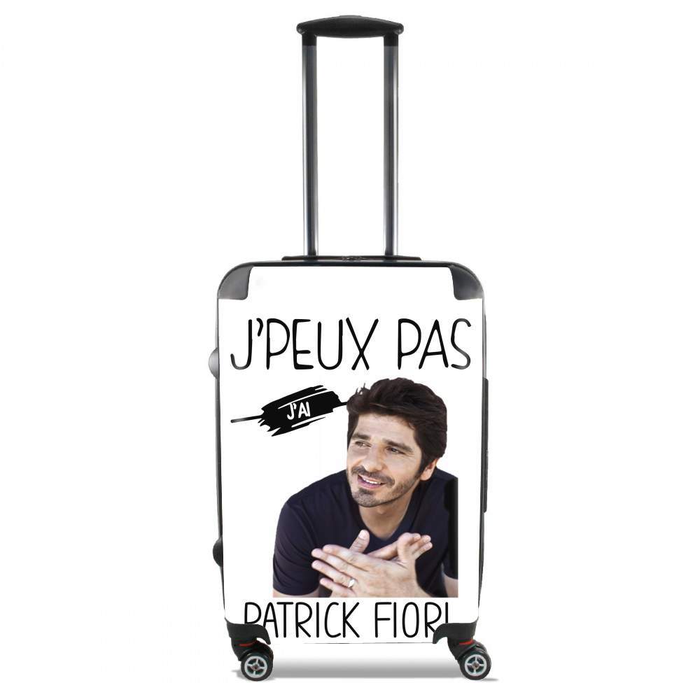 Valise trolley bagage XL pour Je peux pas j'ai Patrick Fiori