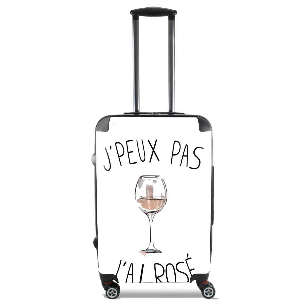 Valise trolley bagage XL pour Je peux pas j'ai rosé Vin