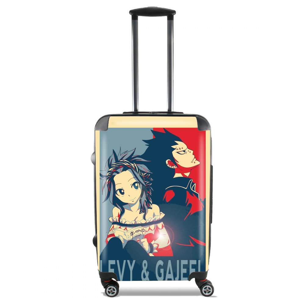 Valise trolley bagage XL pour Levy et Gajeel Fairy Love