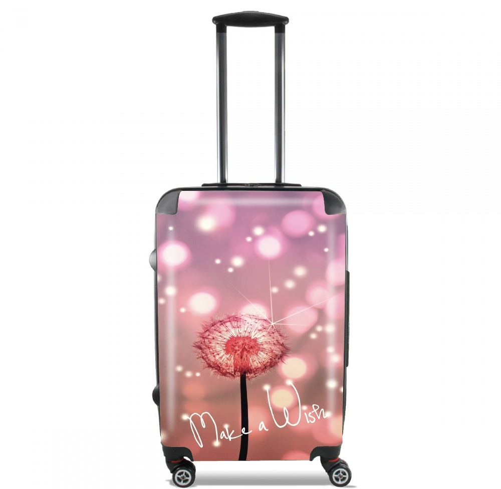 Valise trolley bagage XL pour Fais un voeux - Pissenlit