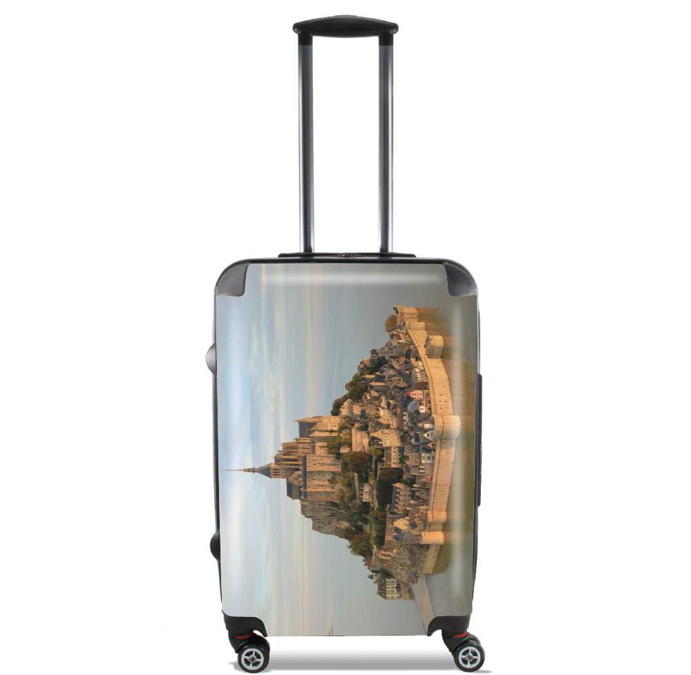 Valise trolley bagage XL pour Mont Saint Michel PostCard