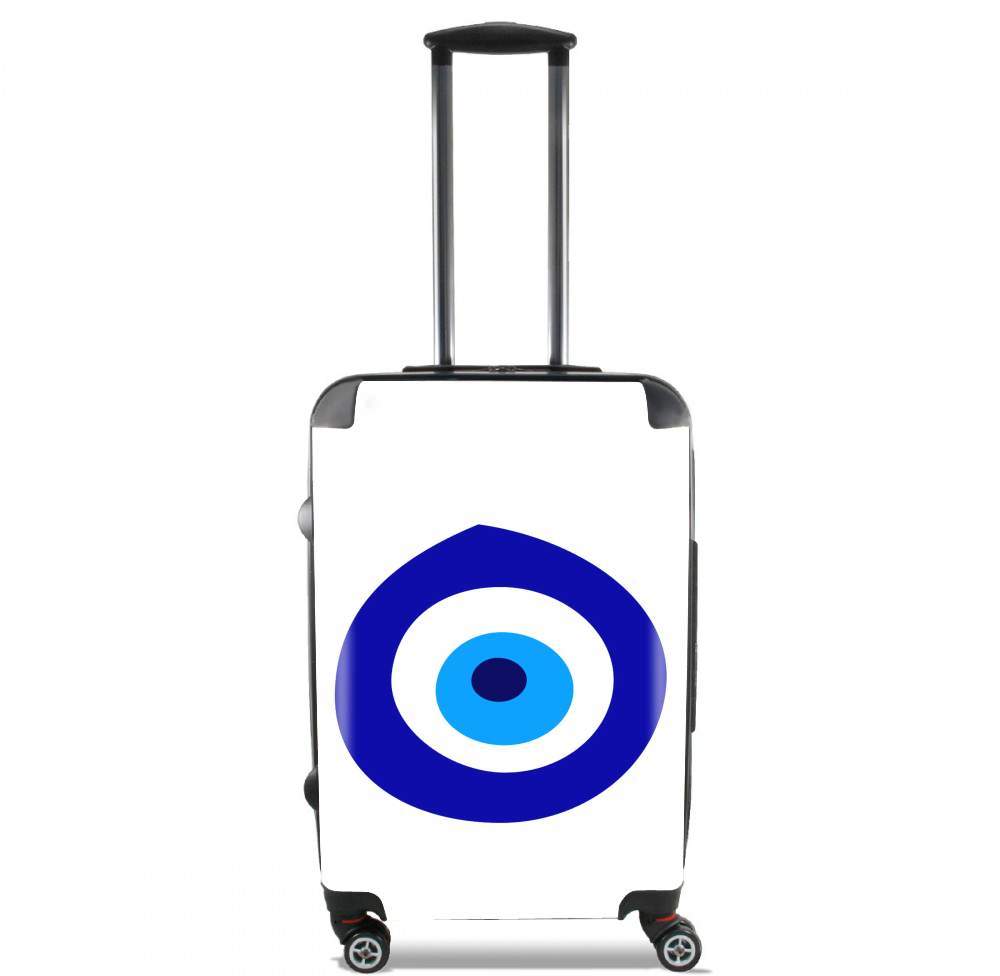 Valise trolley bagage XL pour nazar boncuk eyes