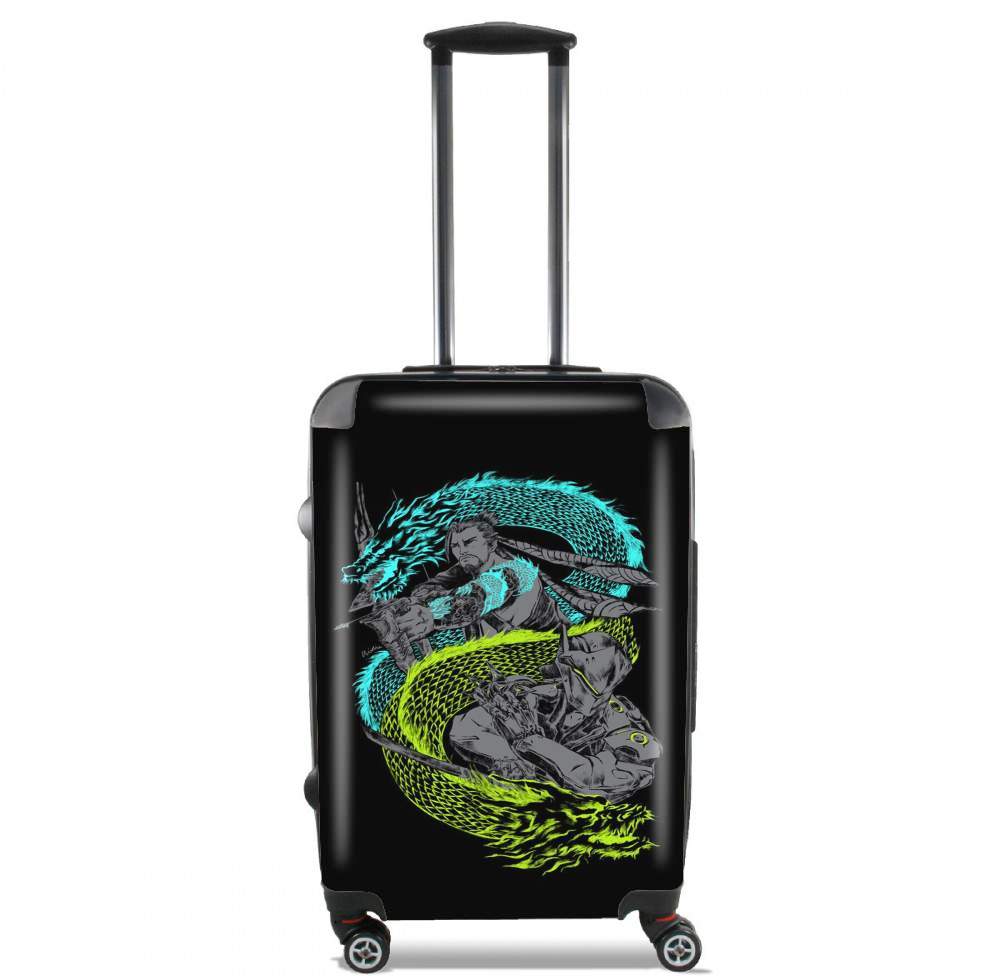 Valise trolley bagage XL pour Overwatch Hanzo fanart