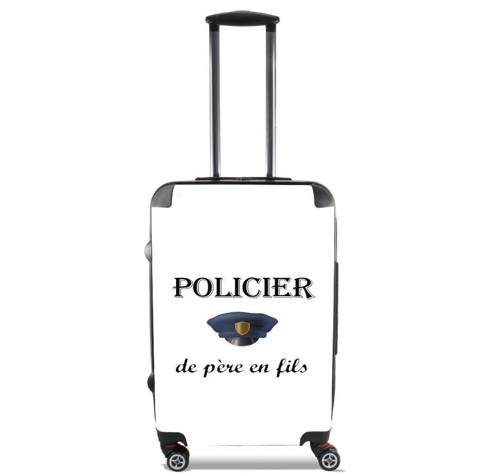 Valise trolley bagage XL pour Policier de pere en fils