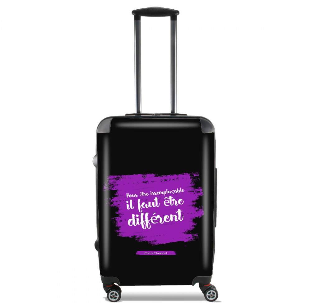 Valise trolley bagage XL pour Pour être irremplaçable il faut être différent