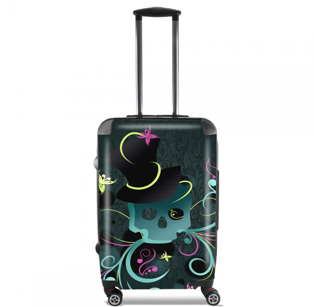 Valise trolley bagage XL pour Skull Pop Art Disco