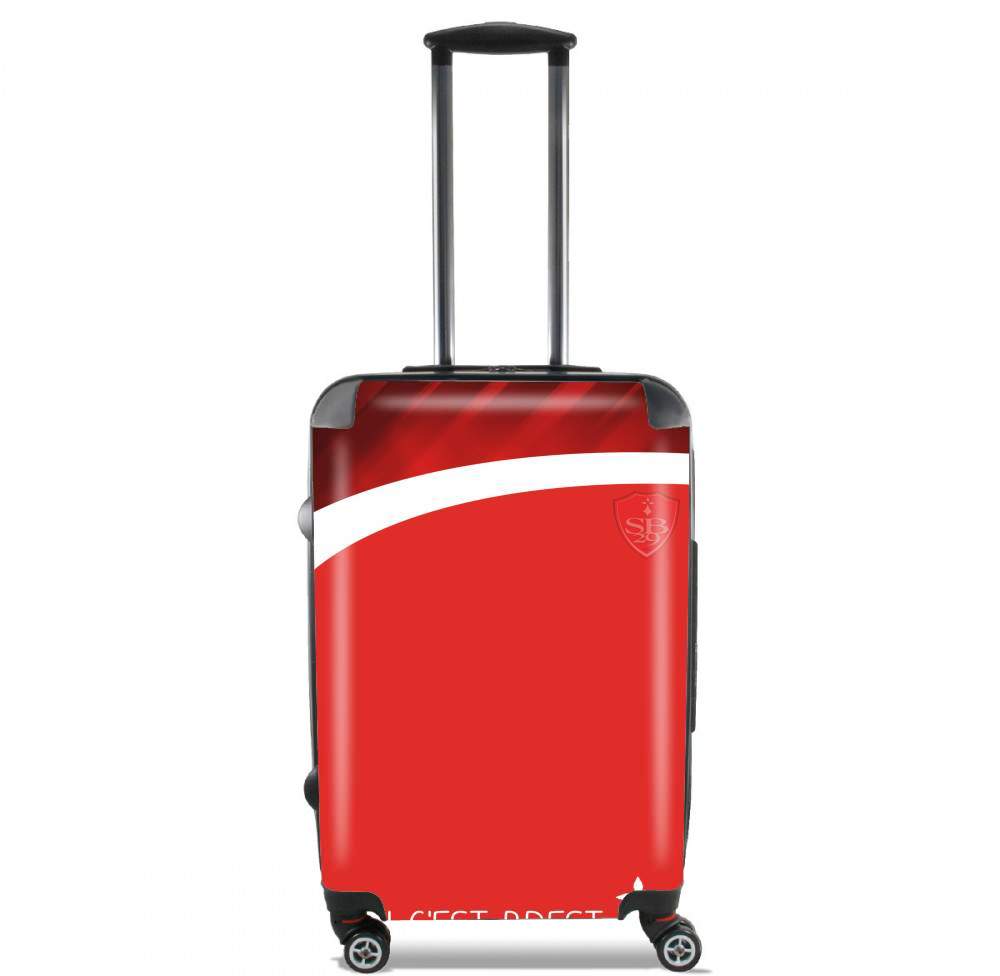 Valise trolley bagage XL pour Stade Brestois Football Domicile