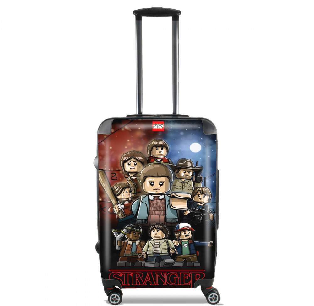 Valise trolley bagage XL pour Stranger Things Lego Art
