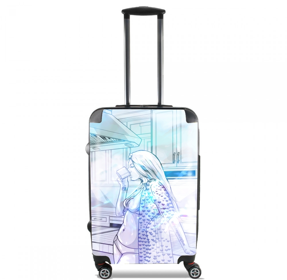 Valise trolley bagage XL pour The girl coffee