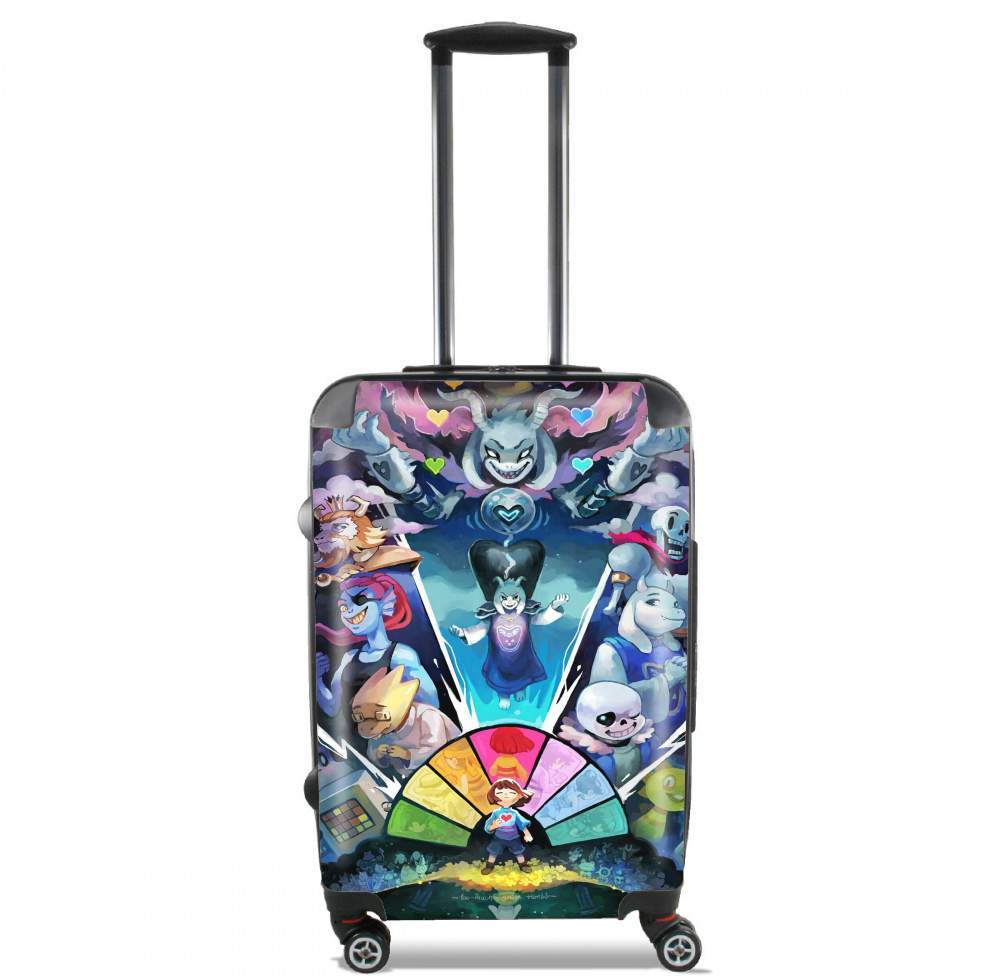 Valise trolley bagage XL pour Undertale Art