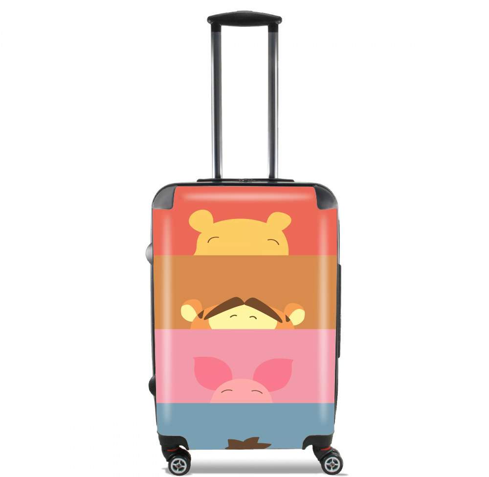 Valise trolley bagage XL pour Winnie l'ourson et ses amis