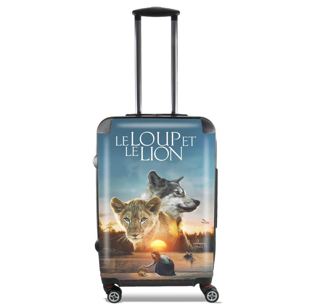 Valise trolley bagage XL pour Le loup et le lion